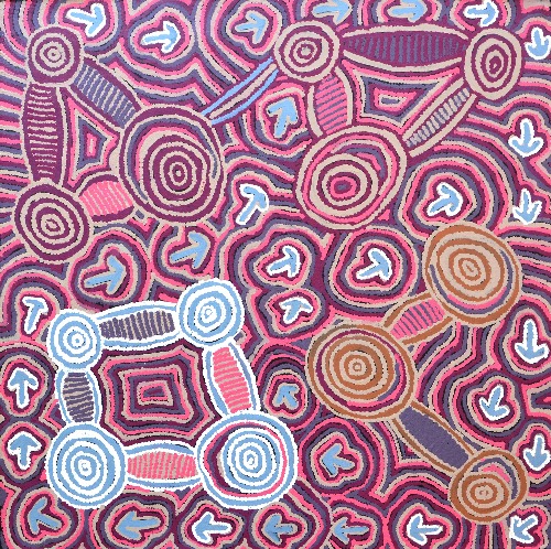 Yankirri Jukurrpa (Emu Dreaming) - MNGWU2664/14ny