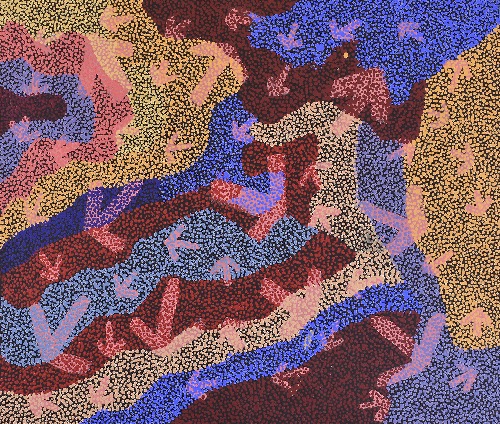 Yankirri Jukurrpa (Emu Dreaming) -  Ngarlikirlangu - MNGWU891/20ny