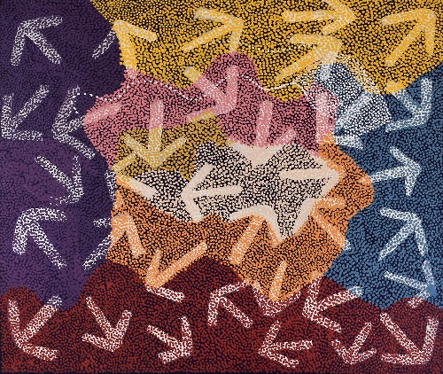Yankirri Jukurrpa (Emu Dreaming) -  Ngarlikirlangu - MNGWU623/22ny