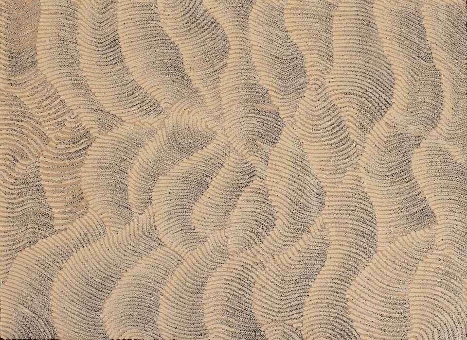 Tali (Sand Dunes) - MHNAR02268 by Maureen Hudson Nampitjinpa
