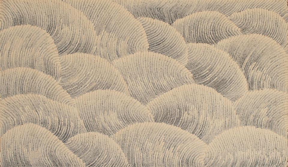 Tali (Sand Dunes) - MHNAR02504 by Maureen Hudson Nampitjinpa
