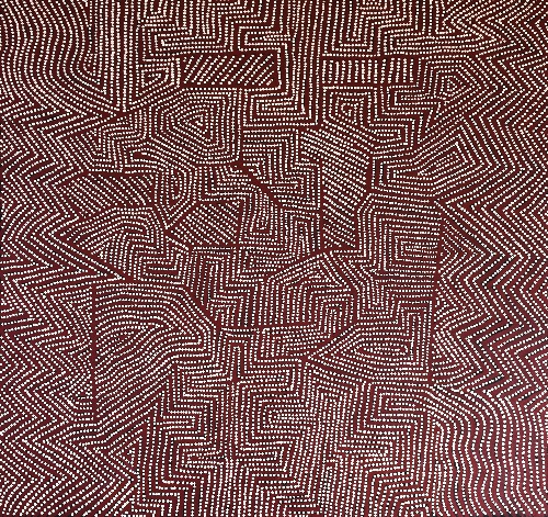 Yankirri Jukurrpa (Emu Dreaming) - Ngarlikirlangu - MJGWU2017/23ny