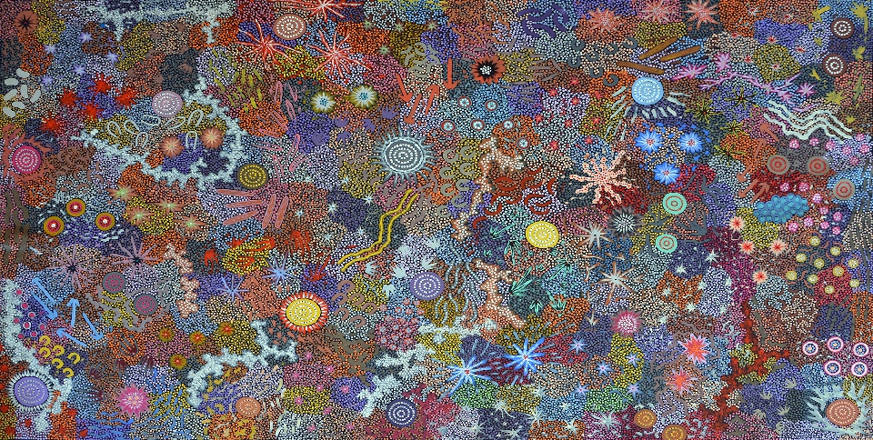 Untitled - MEPU13309 by Michelle Possum Nungurrayi