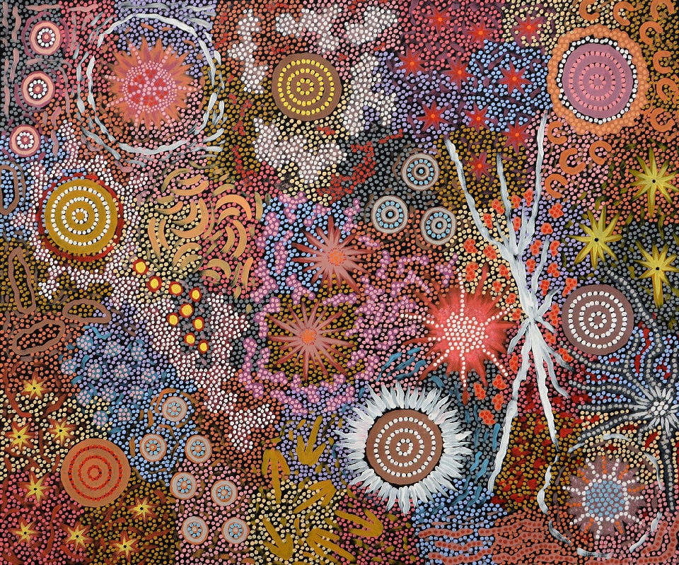 Grandmother's Country - MEPU7066A by Michelle Possum Nungurrayi