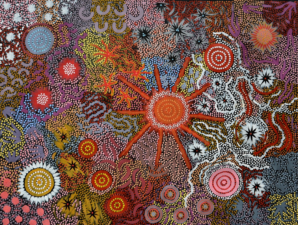 Grandmother's Country - MEPU7046 by Michelle Possum Nungurrayi