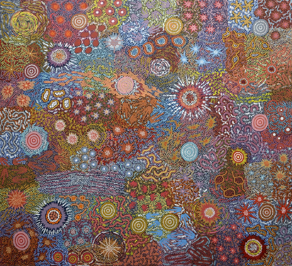 Grandmother's Country - MEPU18007 by Michelle Possum Nungurrayi