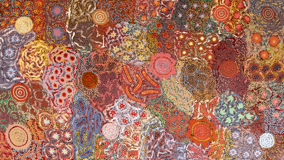 Grandmother's Country - MEPU212170 by Michelle Possum Nungurrayi