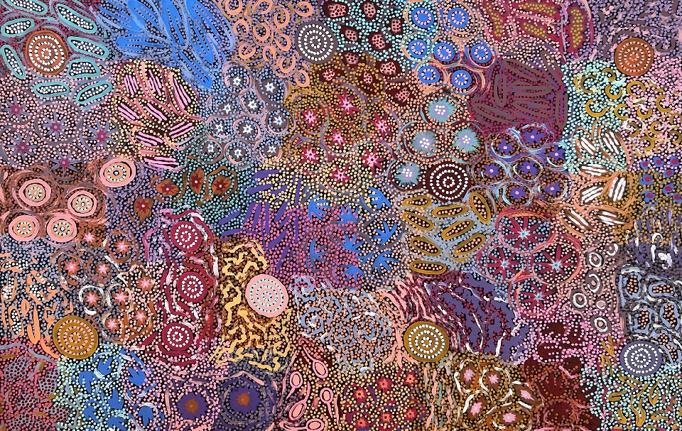 Grandmother's Country - MEPU222560 by Michelle Possum Nungurrayi