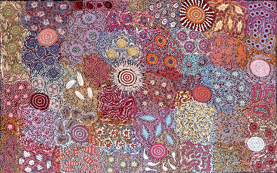 Grandmother's Country - MEPU222993 by Michelle Possum Nungurrayi