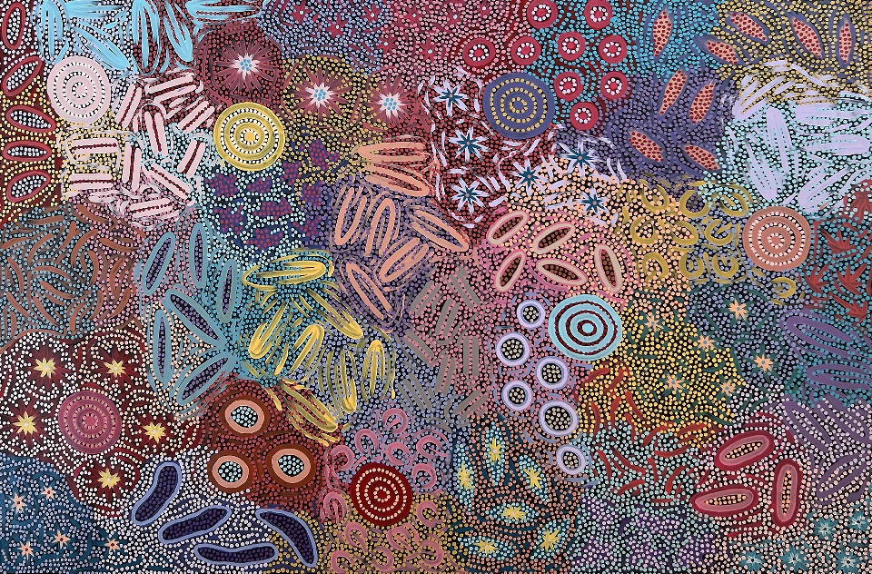 Grandmother's Country - MEPU223238 by Michelle Possum Nungurrayi