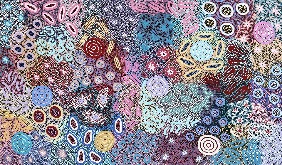 Grandmother's Country - MEPU223296 by Michelle Possum Nungurrayi