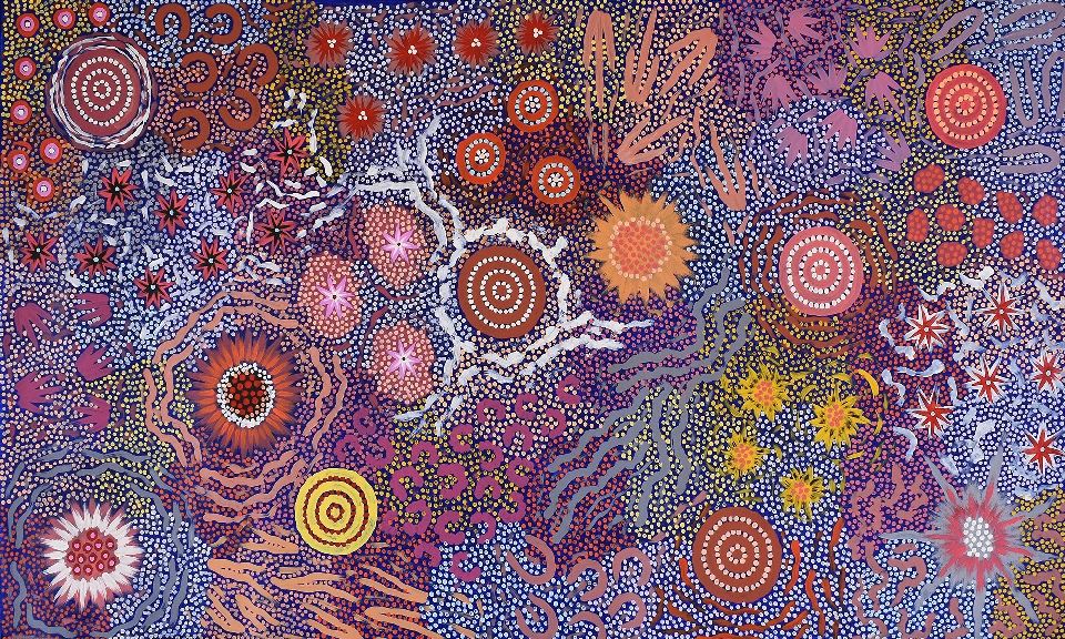 Grandmother's Country - MEPGC1009 by Michelle Possum Nungurrayi