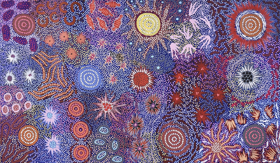 Grandmother's Country - MEPGC1011 by Michelle Possum Nungurrayi
