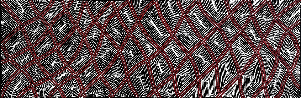 Ngurlu Jukurrpa (Native Seed Dreaming) - NNSWU5144/22 by Nardia Napurrurla Stafford