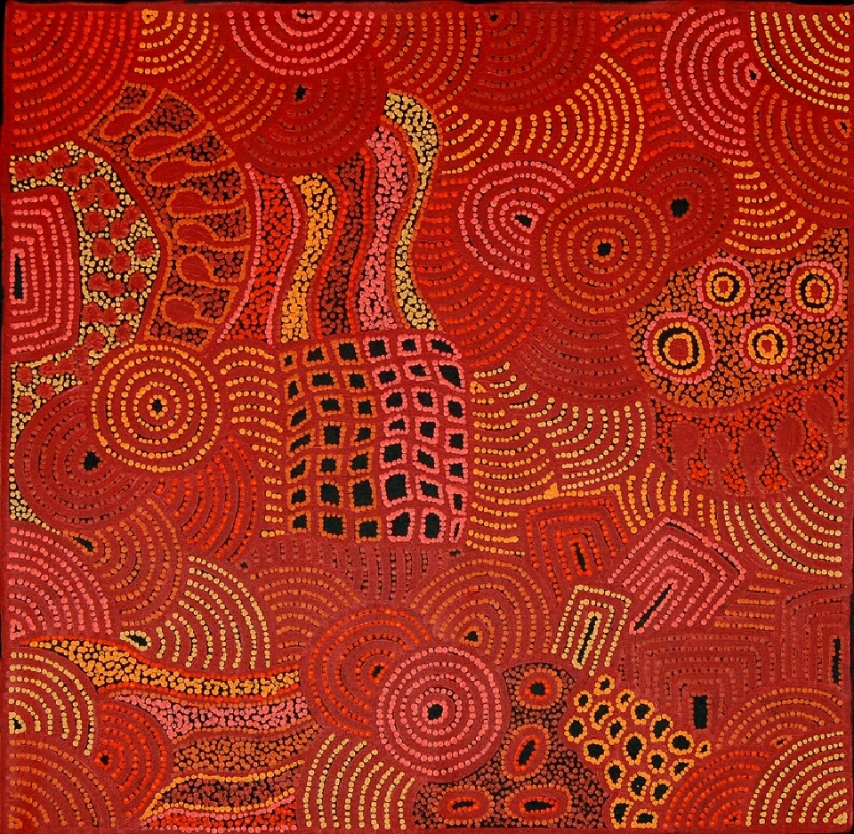 Kalipinypa - NNMAR1101 by Nellie Nakamarra Marks