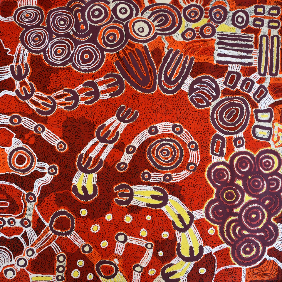 Minma Marlilu Tjukurrpa - PBAG0006 by Patricia Baker Tunkin