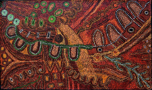 Kalaya Tjukurrpa (Emu Dreaming) - PBAG0029