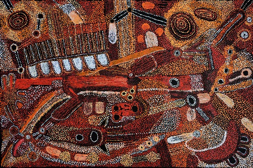 Kalaya Tjukurrpa (Emu Dreaming) - PBAG0032