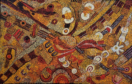 Kalaya Tjukurrpa (Emu Dreaming) - PBAG0034