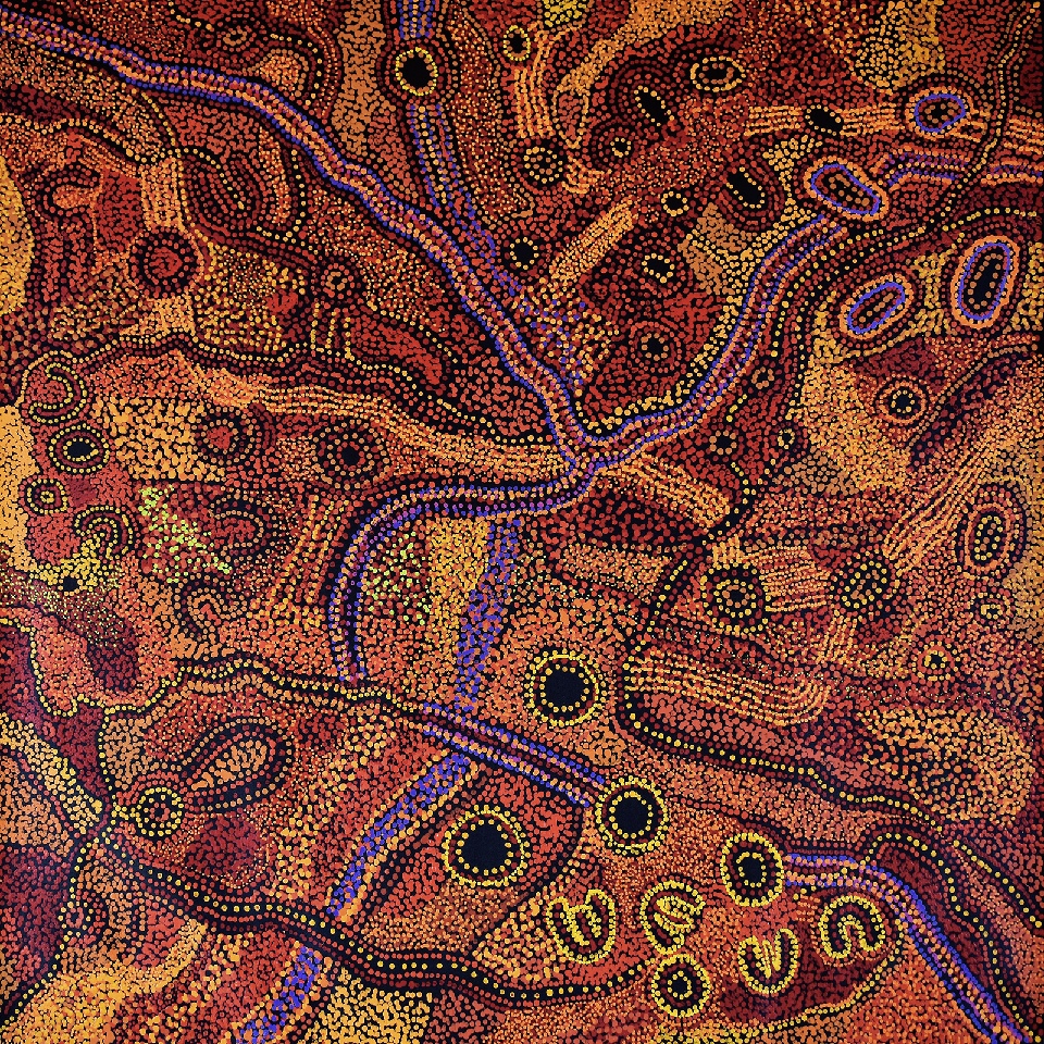 Marlilu Tjukurrpa - PBAGC1002 by Patricia Baker Tunkin