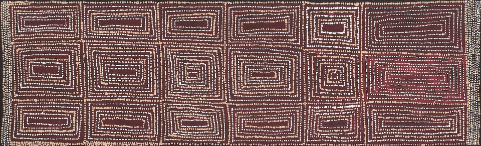 Mina Mina Jukurrpa (Mina Mina Dreaming) - PJWWU204/25ny by Patrick Japangardi Williams
