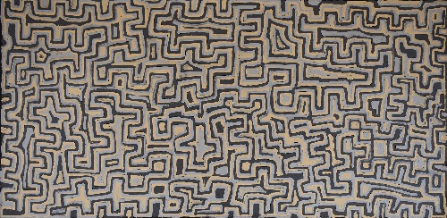 Lukarrara Jukurrpa (Desert Fringe-rush Seed Dreaming) - PGAWU667/22ny