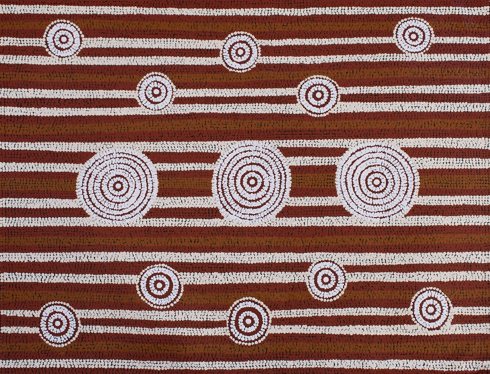 Corkwood Dreaming - PMPJ0004 by Peter Mbitjana Palmer