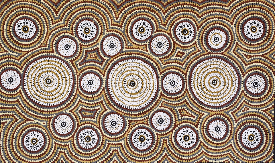 Corkwood Dreaming - PMPG0182 by Peter Mbitjana Palmer