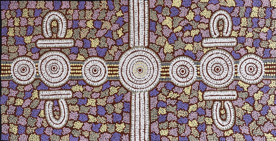 Two Sisters Dreaming - PMPG0184 by Peter Mbitjana Palmer