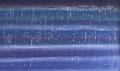 Stinging Rain out at Sea - RNALR21-245