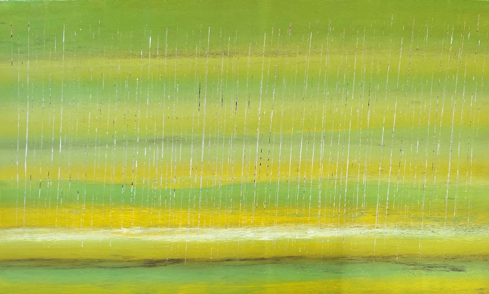Rainforest Country, Stinging Rain - RNALR22-62 by Rosella Namok