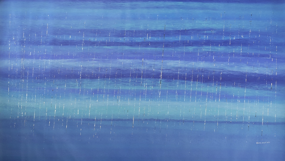 Beautiful Day... Stinging Rain - RNAG22-132 by Rosella Namok