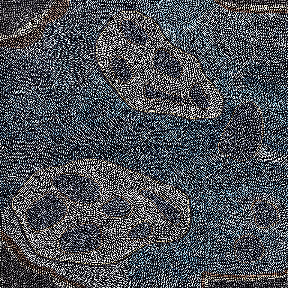 Mud Mussels - RMMG0066 by Rosemary Parrabaty Morgan