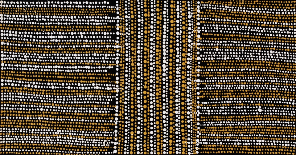 Mina Mina Jukurrpa (Mina Mina Dreaming) - SGRWU9694/22 by Sabrina Napangardi Granites