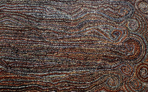 Ngapa Jukurrpa (Water Dreaming) - Pirlinyarnu - SNRWU5827/16