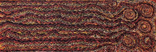 Ngapa Jukurrpa (Water Dreaming) - Pirlinyarnu - SNRWU2746/17