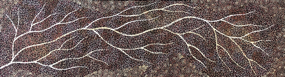 Ancestors - Lake Eyre Dry Season - SKIG0608 by Sarrita King