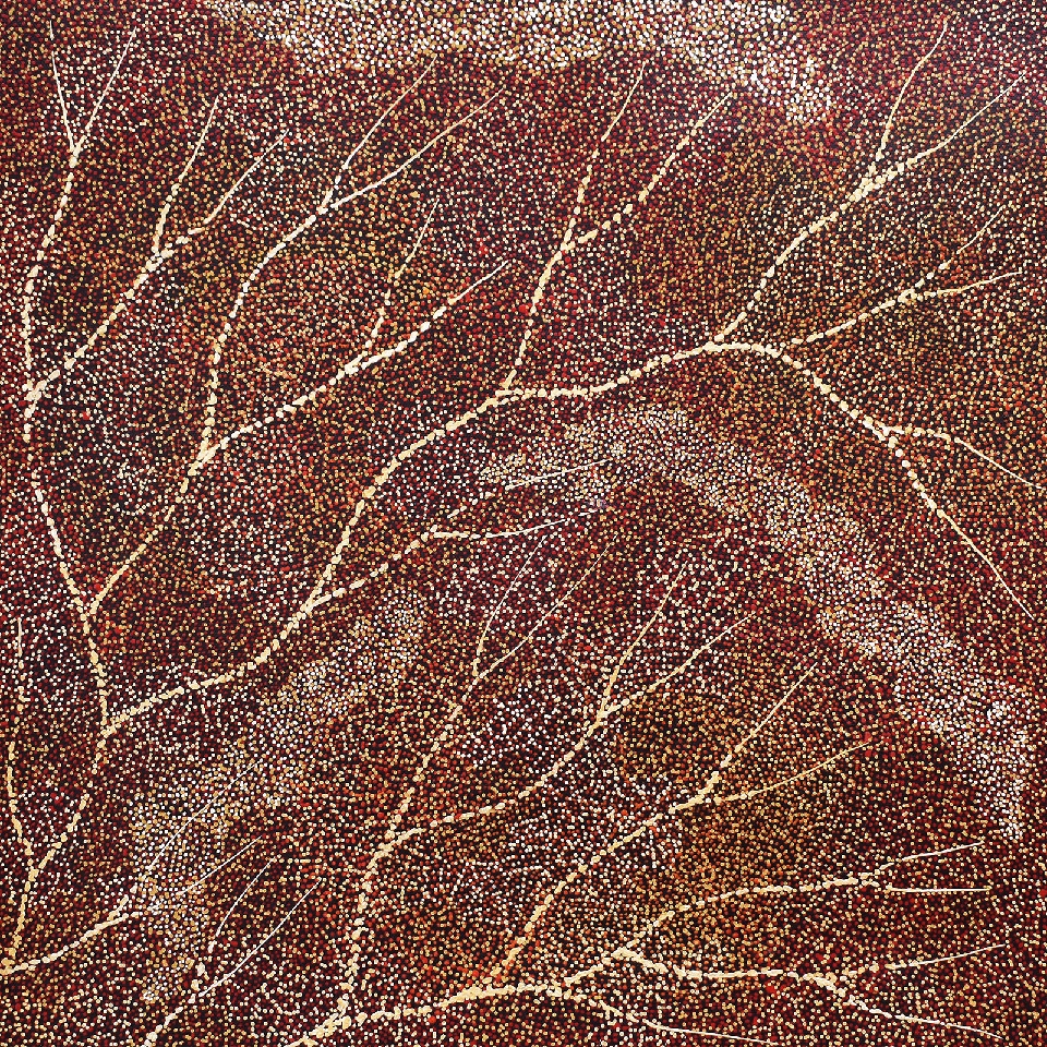 Ancestors - Lake Eyre Dry Season - SKIG0868 by Sarrita King