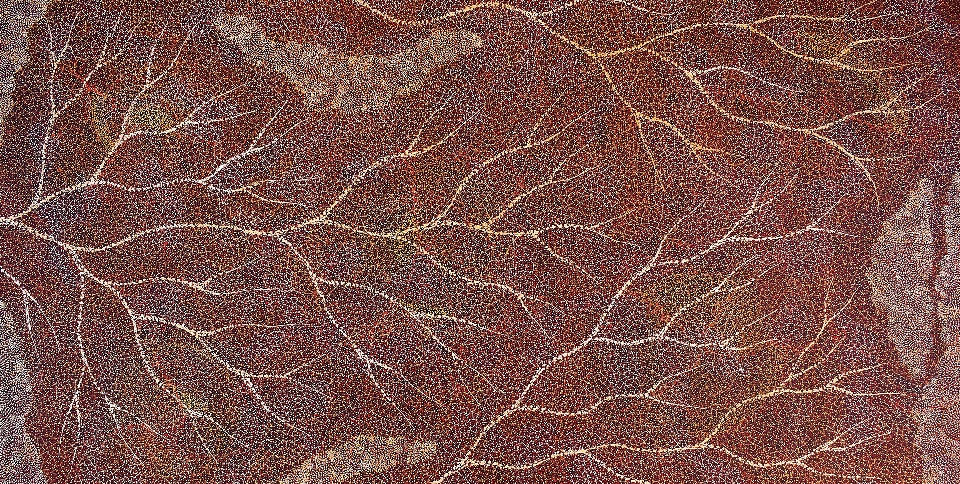 Ancestors - Lake Eyre Dry Season - SKIG0881 by Sarrita King