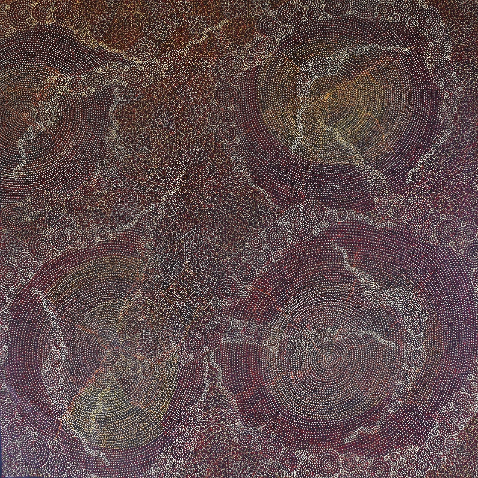 Ancestors - Dry Season - SKIG0819 by Sarrita King