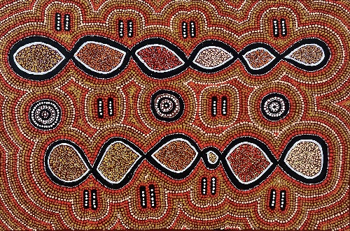 Wanakiji Jukurrpa (Bush Tomato Dreaming) - SNTWU1392/23