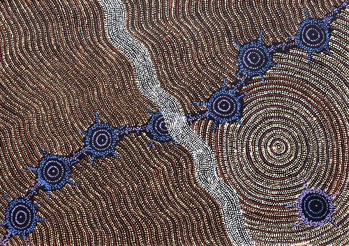 Napaljarri-warnu Jukurrpa (Seven Sisters Dreaming) - SHWWU4009/23