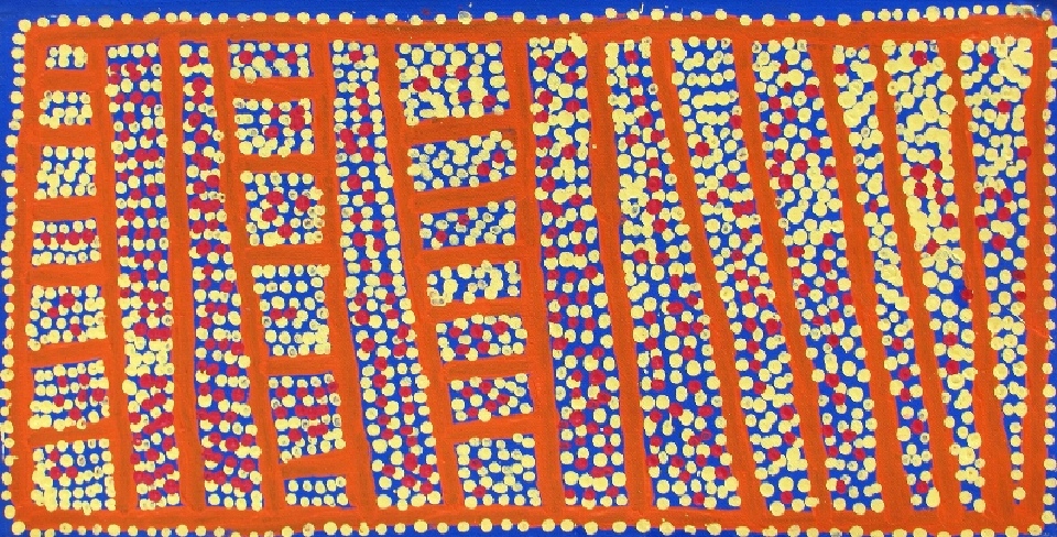 Ngala Jukurrpa (Water Dreaming) - YSJR726 by Shorty Jangala Robertson