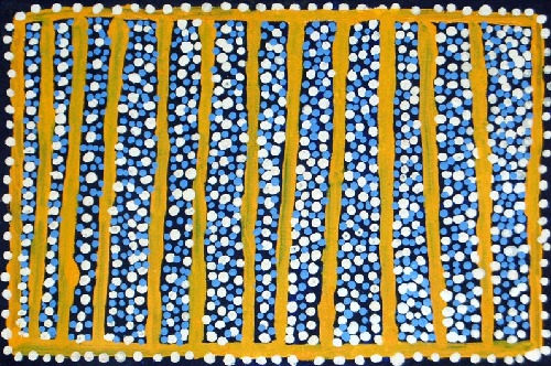 Ngapa Jukurrpa (Water Dreaming) - Puyurru - SJRWU2937/10