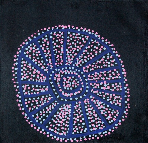 Ngapa Jukurrpa (Water Dreaming) - Puyurru - SJRWU3066/10