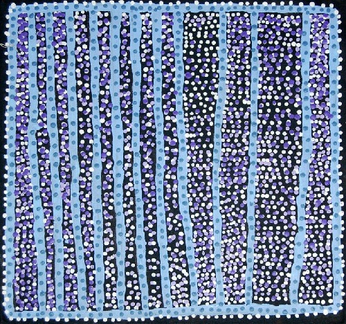 Ngapa Jukurrpa (Water Dreaming) - Puyurru - SJRWU3137/10