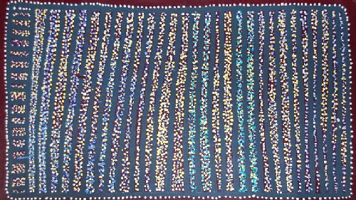 Ngapa Jukurrpa (Water Dreaming) - Puyurru - SJRWU4811/09