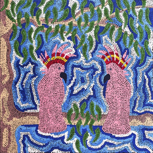 Pink Cockatoos - SBEBE0067