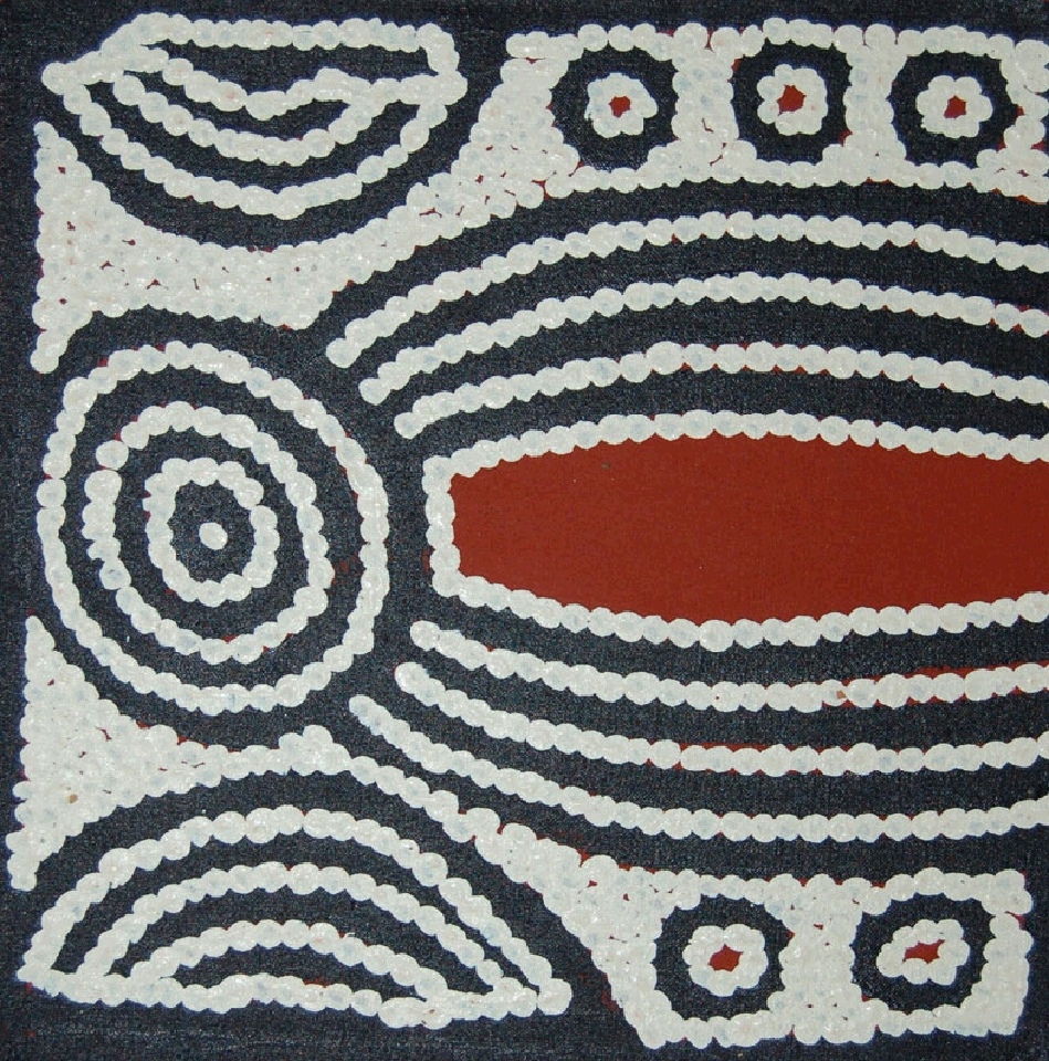 Untitled - SNA003 by Susan Gibson Napaltjarri