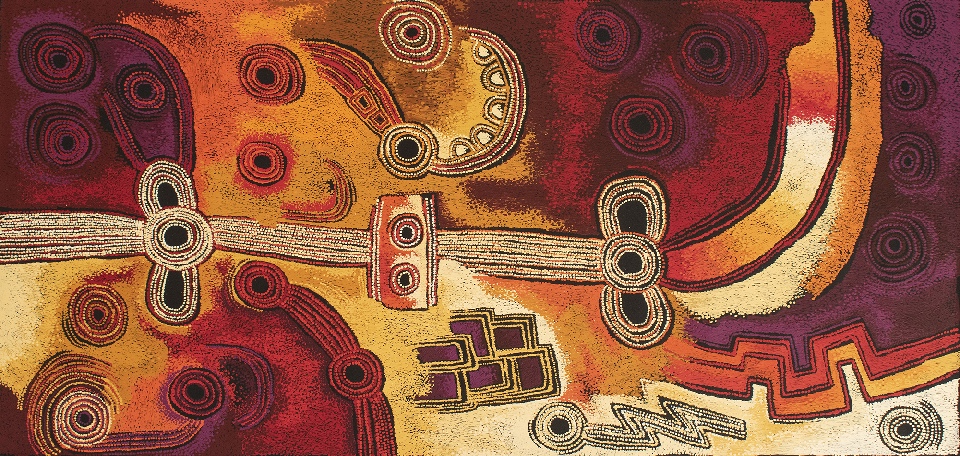 Minma Marlilu Tjukurrpa - TBAR2312 by Teresa Baker